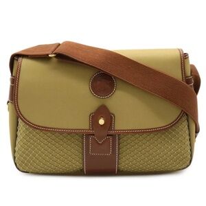 Hunting World Authentic RARE Shoulder Canvass Leather Brown Tan Messenger Bag